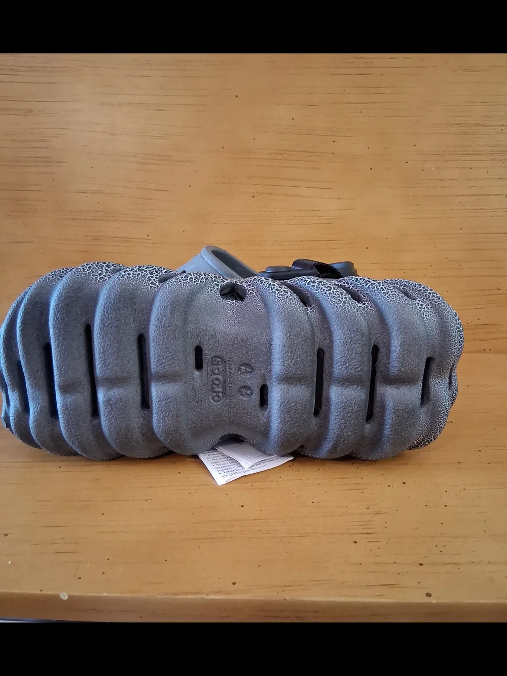 CROCS Gray Foam Footbed Insert
